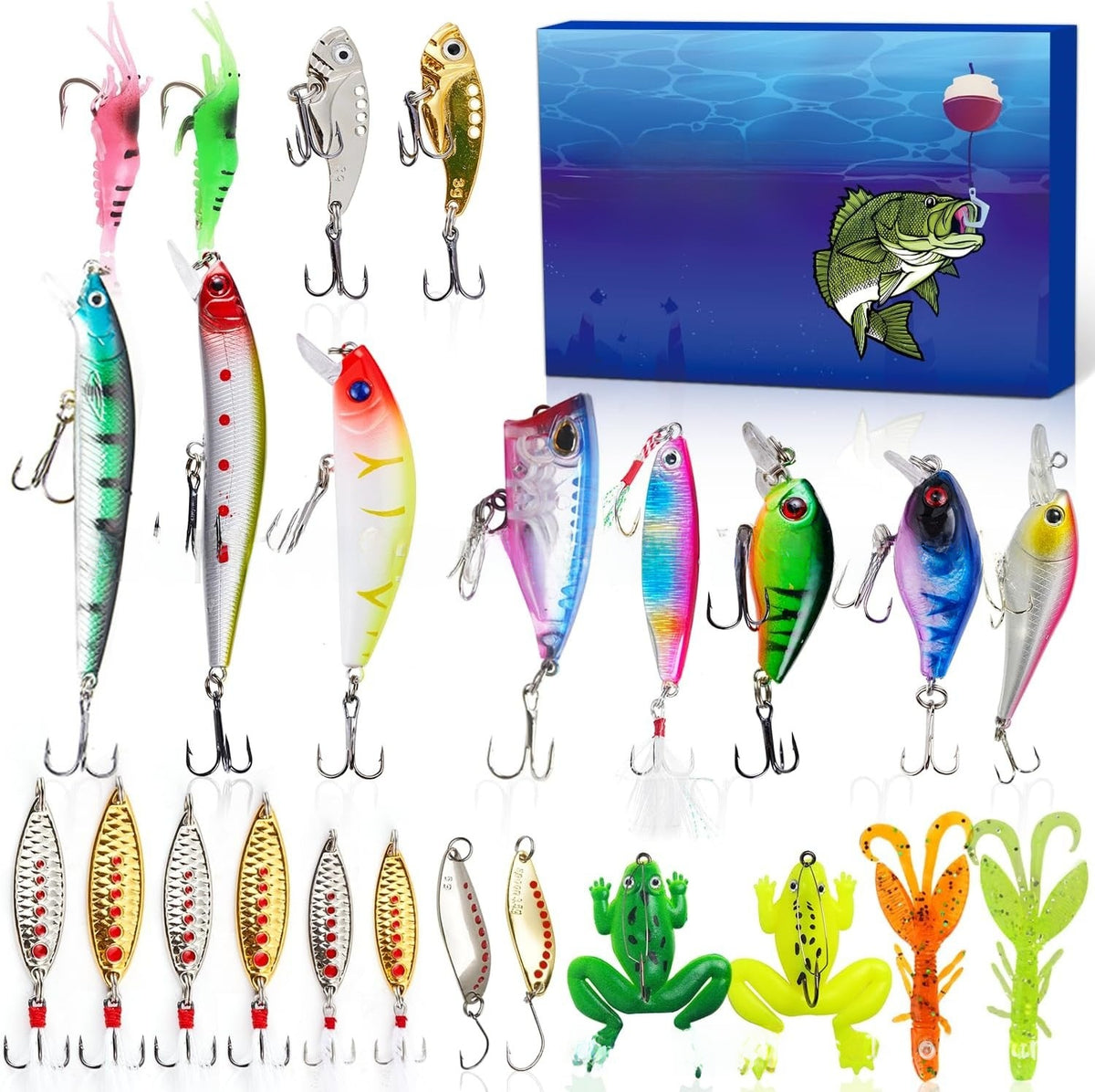 Fishing Themed Advent Calendar Blind Box