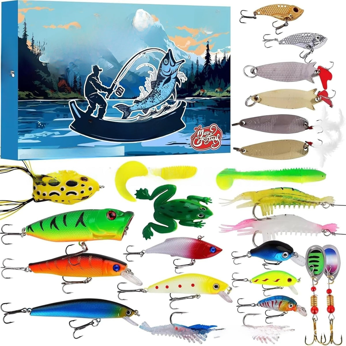 Fishing Themed Advent Calendar Blind Box